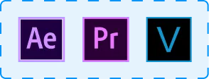 After Effects, Premiere Pro, and Vegas editing tools