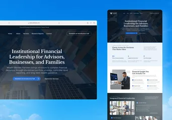 Website project preview 1