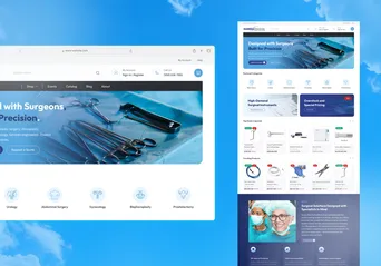 Website project preview 2