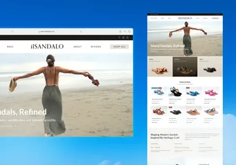 Website project preview 6